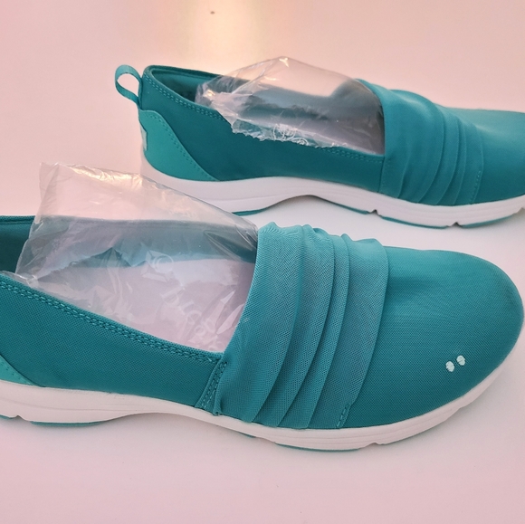 NEW in box Ryka Jamboree turquoise slip on shoes sz 10 - Picture 5 of 8